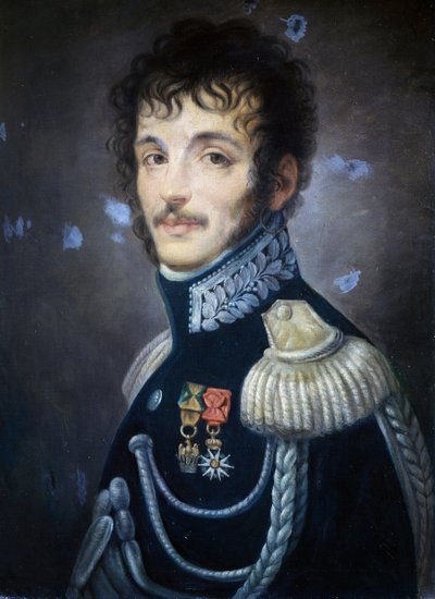Portret van Graaf Teodoro Lechi door Andrea the Elder Appiani