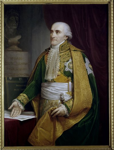 Portret van Luigi Giuseppe Arborio di Gattinara door Andrea the Elder Appiani
