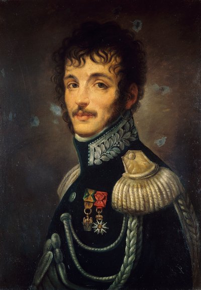 Portret van Teodoro Lechi (Brescia) door Andrea the Elder Appiani