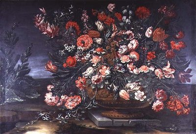 Stilleven van Bloemen door Andrea the Elder Scacciati