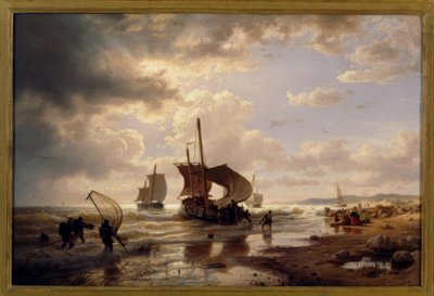 A. Achenbach, Opklarend weer door Andreas Achenbach
