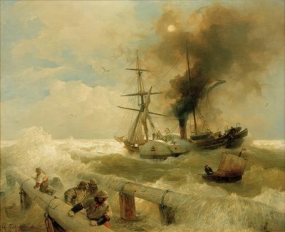 Zee storm door Andreas Achenbach