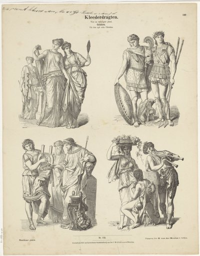 Kleederdragten door Andreas C. Müller