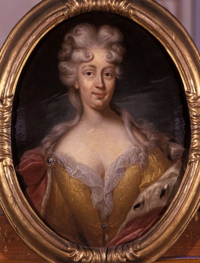Portret van Friederike Elisabeth von Sachsen-Marksuhl door Andreas Eusebius Berhold