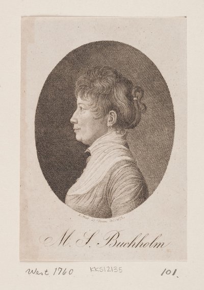 Magdalene Sophie Buchholm door Andreas Flint