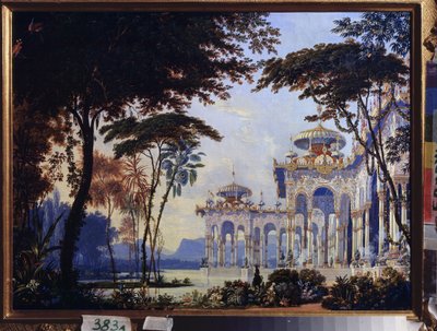 Paleis - Decorontwerp voor de opera 