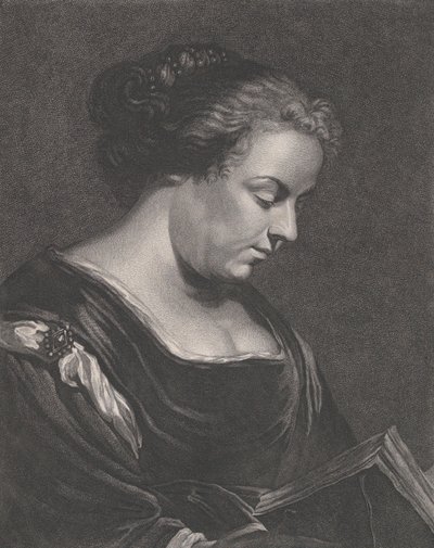 Portret van Isabella Brant, eerste vrouw van Rubens door Andreas Ludwig Bissel