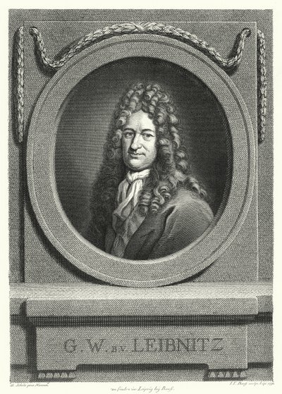 Gottfried Wilhelm Leibniz, Duitse filosoof, wiskundige en polyhistor door Andreas Scheits