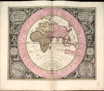 Harmonia macrocosmica door Andreas; Schenk Cellarius