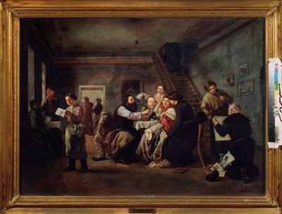 Een taverne door Andrei Andreevich Popov