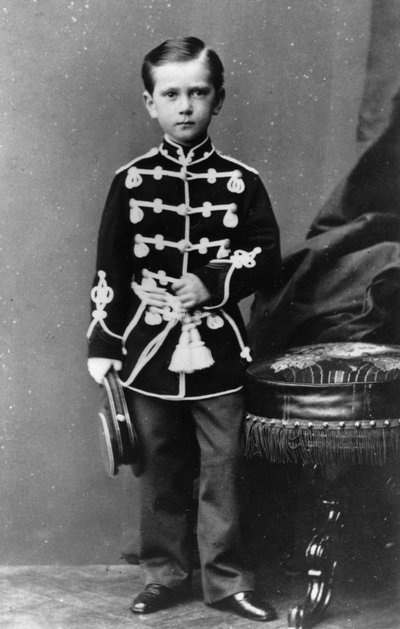 Grootvorst Paul Alexandrovich van Rusland, ca. 1864-1867 door Andrei Deniere