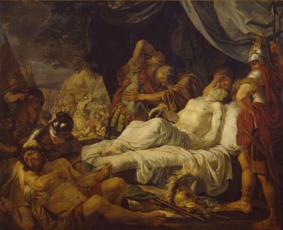 De dood van Pelopidas, 1806 door Andrei Ivanovich Ivanov