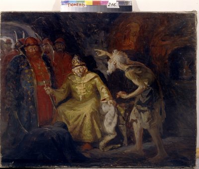 Tsaar Ivan IV de Verschrikkelijke door Andrei Petrovich Ryabushkin