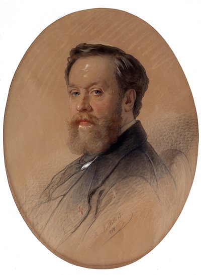 Portret van de maarschalk van de adel V.Y. Tulinov door Andrej Franzowitsch Belloli
