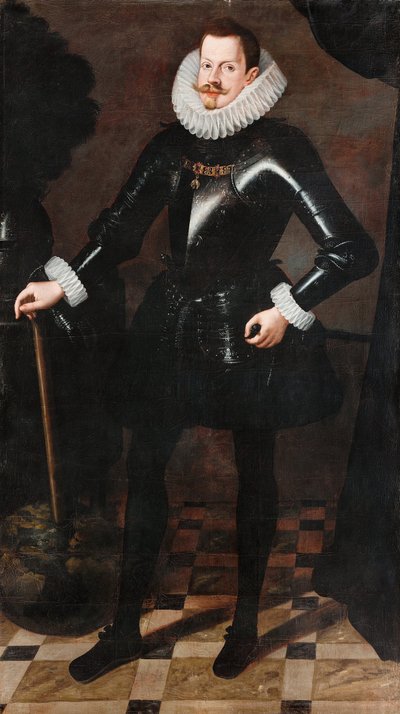 Filips III van Spanje door Andres Lopez Polanco
