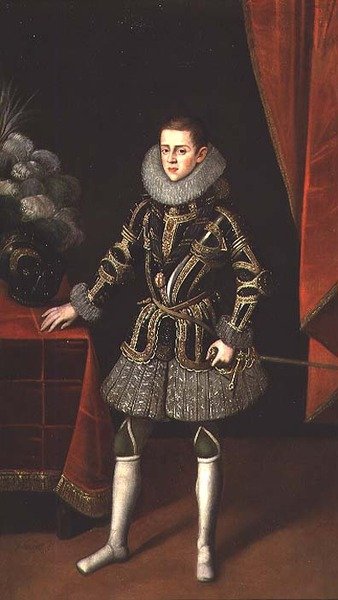 Portret van een jonge heer uit Santiago door Andres Lopez Polanco