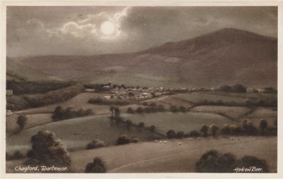Chagford, Dartmoor (kleurenfoto) door Andrew Beer