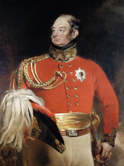 Z.K.H. Frederik Augustus, Hertog van York, 1826 door Andrew Geddes