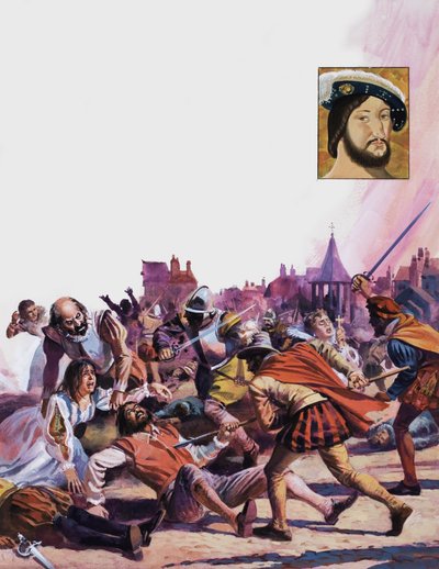 Sint-Bartholomeusdag door Andrew Howat