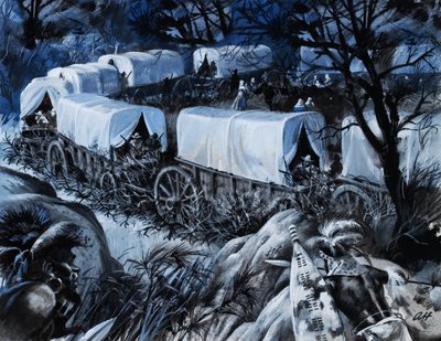 De Grote Trek door Andrew Howat