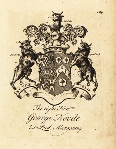 Wapen van de Zeer Eerwaarde George Nevile door Andrew Johnston