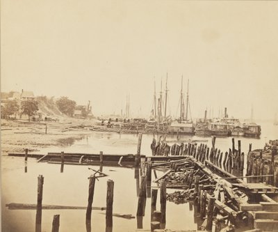 City Point, Virginia, c.1861-1865 door Andrew Joseph Russell