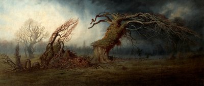 De verbrijzelde boom door Andrew MacCallum