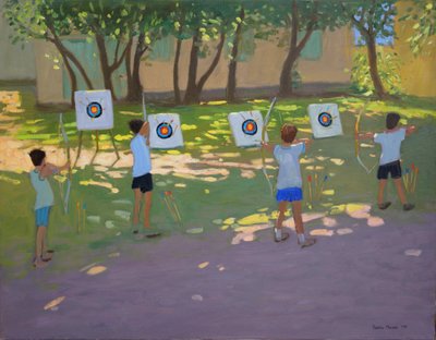 Boogschietoefening, Frankrijk door Andrew Macara