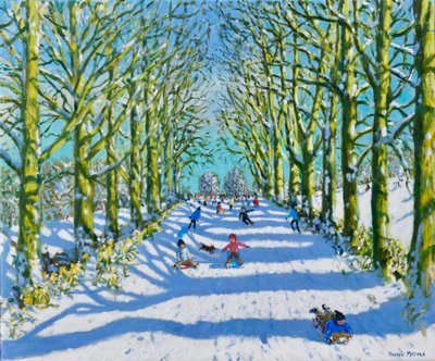 Plezier in de zon en sneeuw, Derby door Andrew Macara