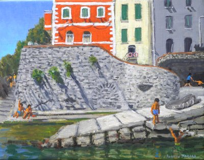 Portofino, Italië door Andrew Macara