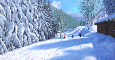 Terugkeer naar Morzine door Andrew Macara
