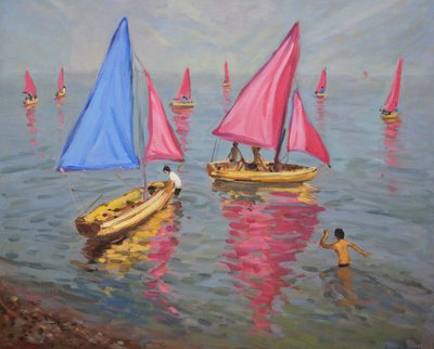 Zeilschool, Bognor Regis, 2012 door Andrew Macara