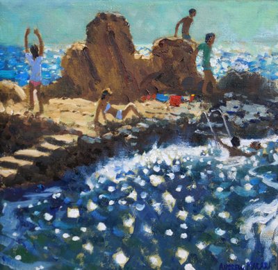 Zee vonkeling, Rovinj door Andrew Macara