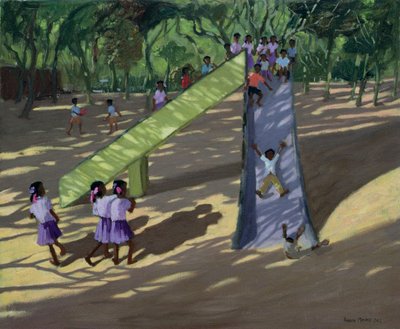 Glijbaan, Mysore, 2001 door Andrew Macara