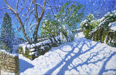 Lentesneeuw, Wirksworth, Derbyshire, 2023 door Andrew Macara