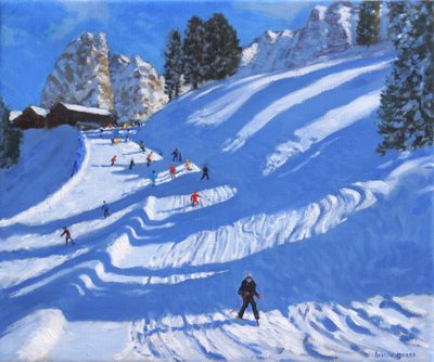Zon en Schaduwen, Kitzbuhel, Oostenrijk, 2022 door Andrew Macara