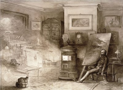 Avondmijmeringen, De stroom van de tijd, 1876 door Andrew Melrose
