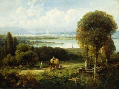 Uitzicht op Washington door Andrew Melrose