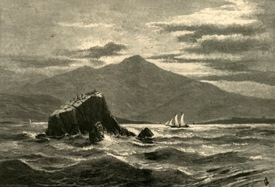 Mount Tamalpais en Rode Veranda, 1872 door Andrew Varick Stout Anthony