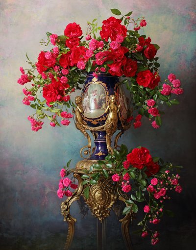 Elegante, sierlijke rozen door Andrey Morozov