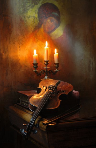 Heilige vioolgloed door Andrey Morozov