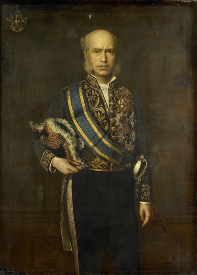 Johan Wilhelm van Lansberge (1830-1906). Gouverneur-generaal (1875-1880) door Andries van den Berg
