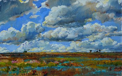 Het platteland van Big Sky door Andrii Kutsachenko
