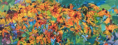 Sunny Garden Bloemen door Andrii Kutsachenko