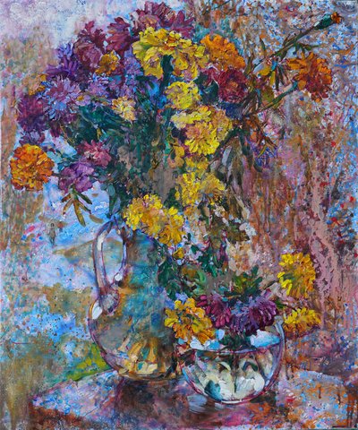 Levendig herfstboeket door Andrii Kutsachenko