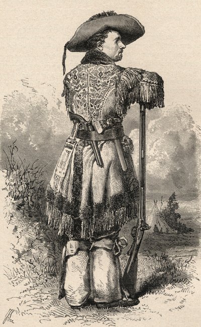 Charles H. Utter, alias Colorado Charlie, illustratie uit 