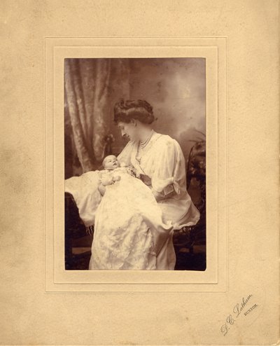 Hertogin Evelyn Cavendish met haar dochter Lady Anne door Thomas Kelly