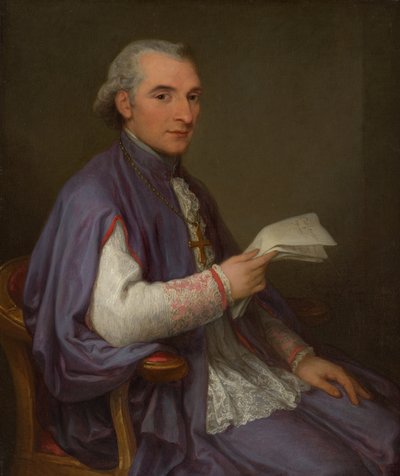 Monsignor Giuseppe Spina 1756-1828, 1798 door Angelica Kauffmann