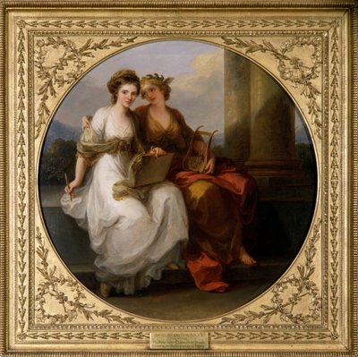 De Kunstenaar in de Rol van Ontwerp door Angelica Kauffman
