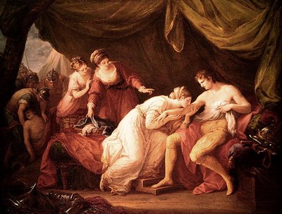 Edward I en Eleanora door Angelica Kauffmann
